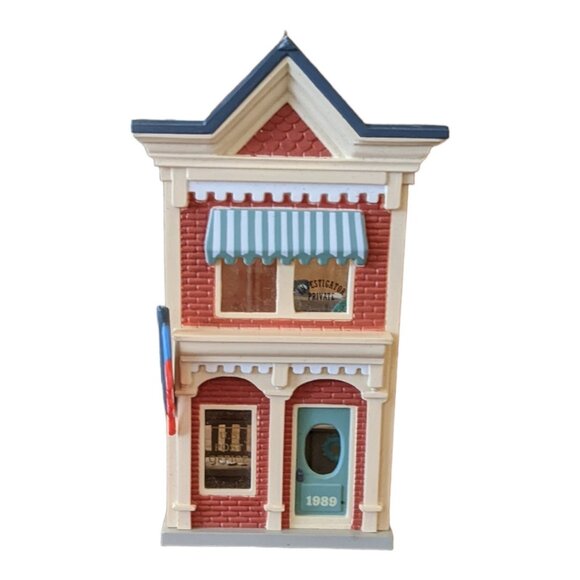 Hallmark Keepsake Ornament US Post Office 1989 Nostalgic Shops - Picture 2 of 6